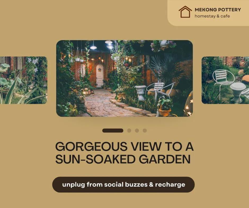 Mekong Pottery Homestay, Green-Friendly & Boat Tour Vĩnh Long Zewnętrze zdjęcie