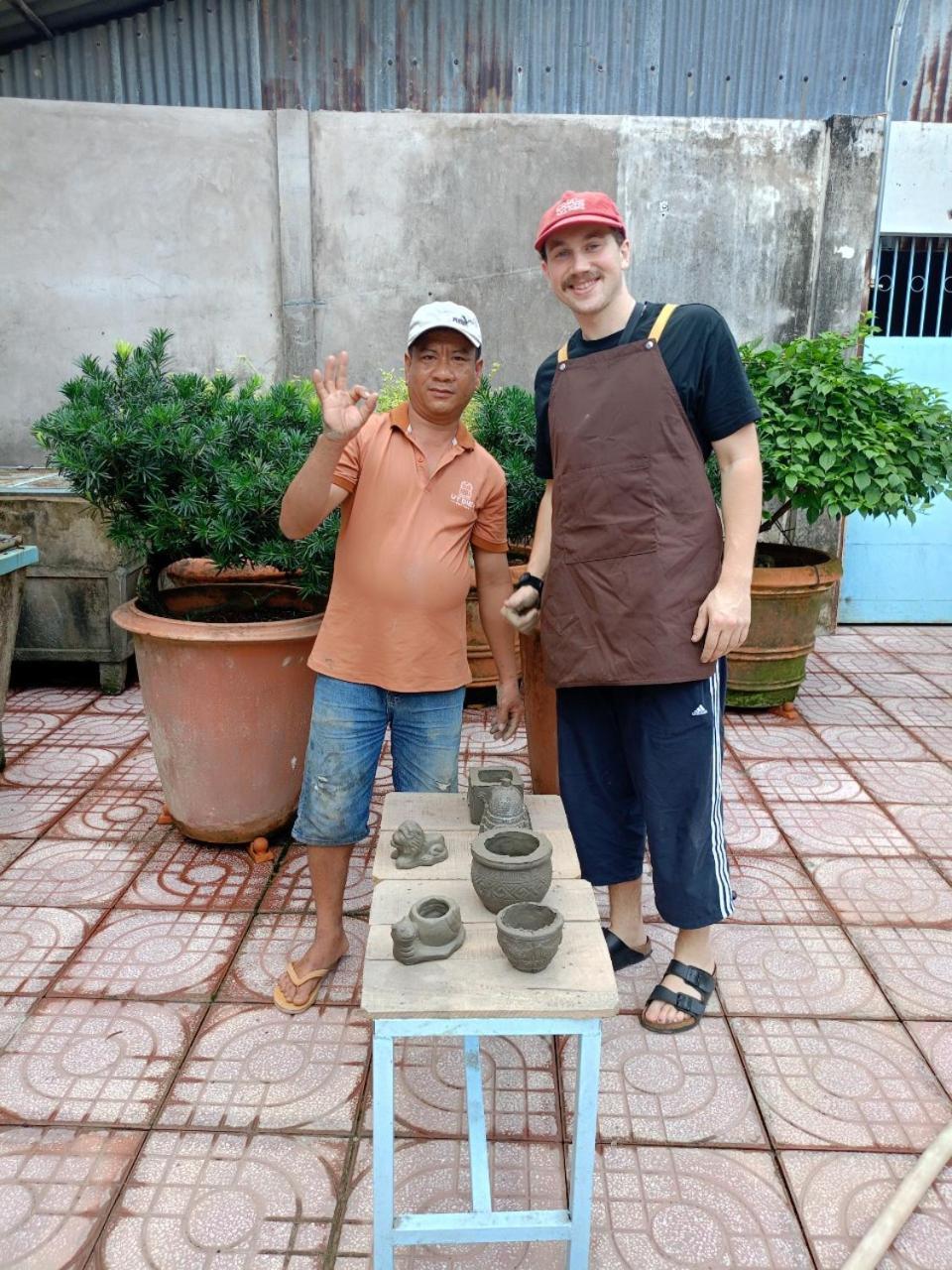 Mekong Pottery Homestay, Green-Friendly & Boat Tour Vĩnh Long Zewnętrze zdjęcie